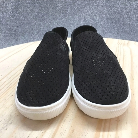 Time & Tru Shoes Women's 6.5 Memory Foam Casual Perf Slip On Flats Sneaker - Picture 4 of 7